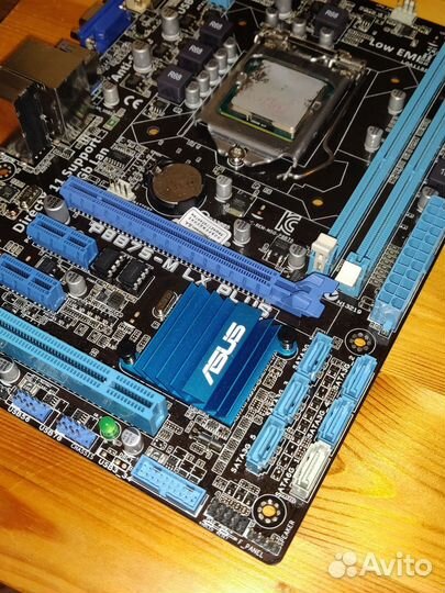 Материнская плата asus P8B75-M LX plus