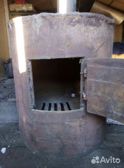 Печь буржуйка для гаража