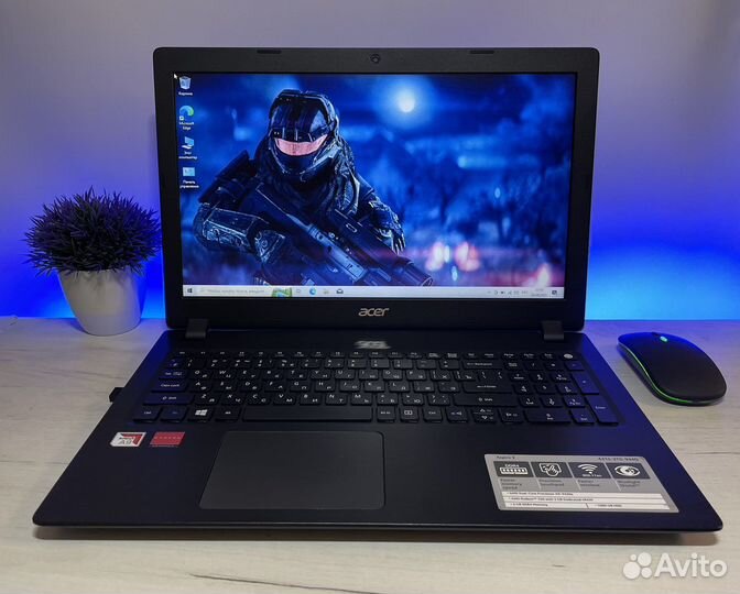 Игровой ноутбук acer 8 Gb SSD 2 видеокарты