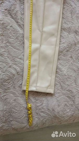 Кожаные брюки женские