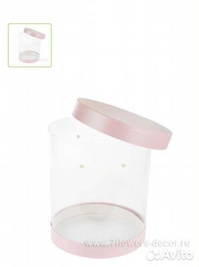 Коробка прозрачная 25*25