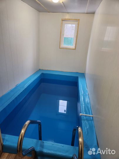 Аренда бани с бассейном