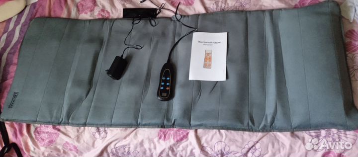Массажный матрас электрический с подогревом