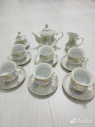 Сервиз фарфор очень красивый