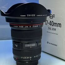 Объектив Canon EF 17-40mm f/4.0 L USM