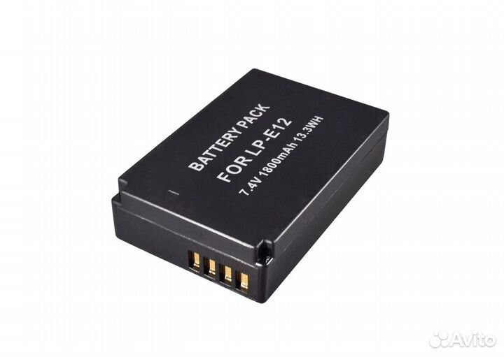 Аккумулятор на Canon 100D LP-E12 1800mAh