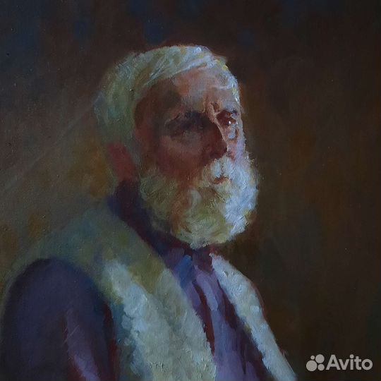 Мужской портрет маслом 