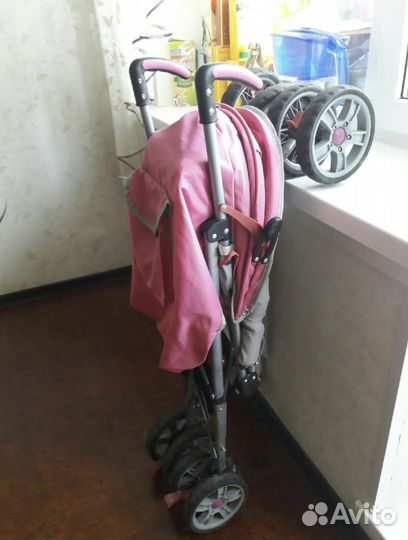 Коляска трость