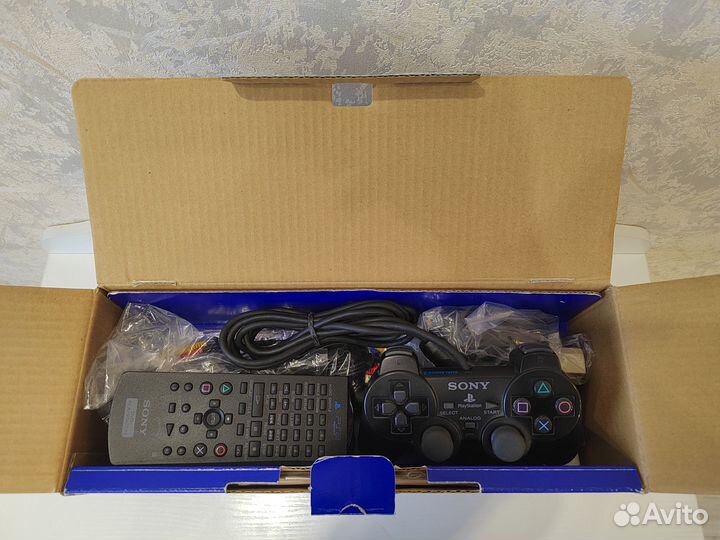 Sony PS2 FAT scph-18000 полный комплект
