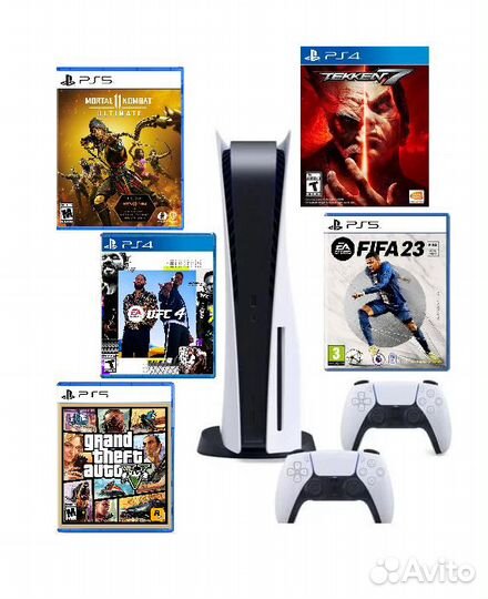 Аренда (прокат) PlayStation 4/5 и Xbox с доставкой