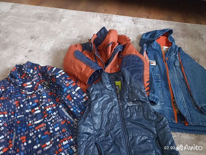 Детские вещи для мальчиков 86 пакетом 92