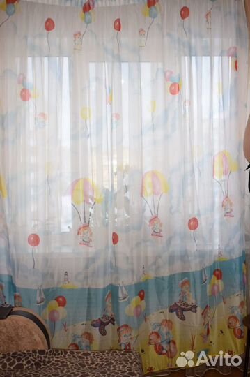 Тюль в детскую комнату