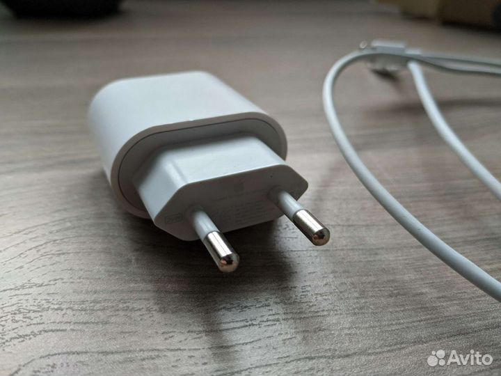 Адаптер питания и провод Type C Lightning iPhone