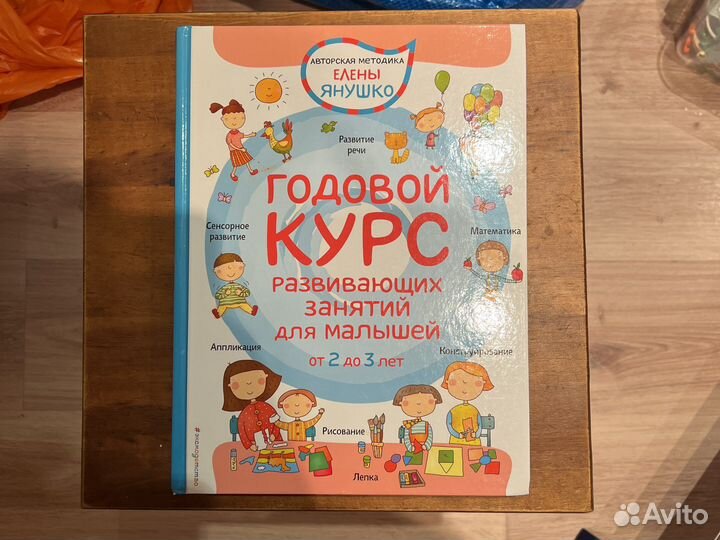 Книга «Годовой курс развивающих занятий 2-3 лет»