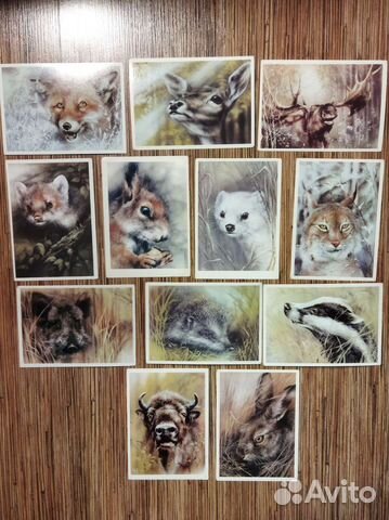 Открытки СССР чистые