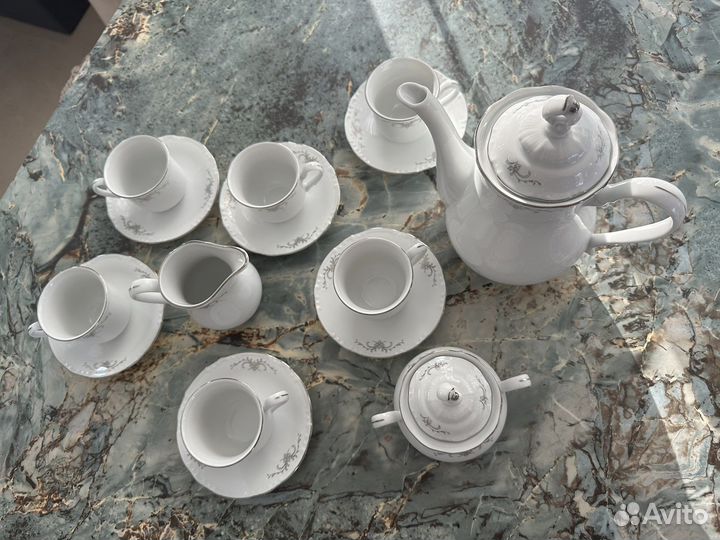 Сервиз кофейный thun Чехия