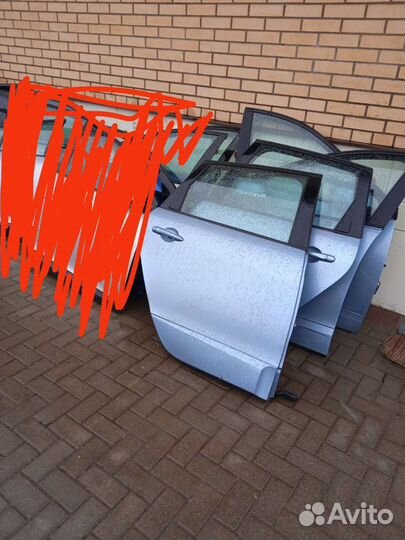 Двери от Рено Гранд Сценник 3