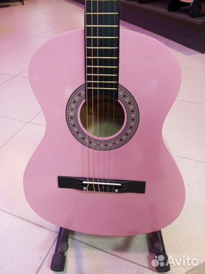 Martin Romas JR-N36 PK гитара 3/4 розовая