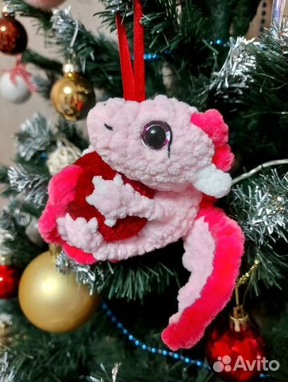 Ёлочная игрушка дракон символ года