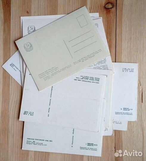 Румынская живопись на Советских открытках 15шт