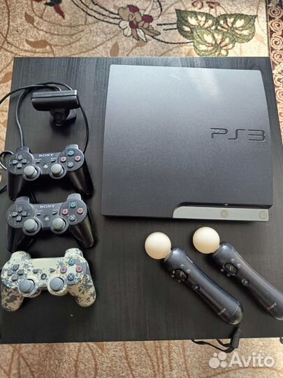 Игровая приставка ps3 с играми