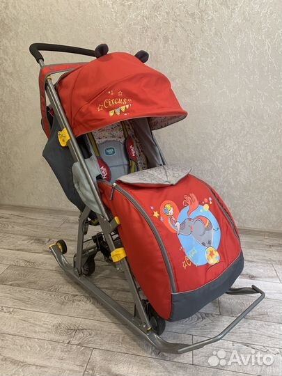 Санки коляска ника