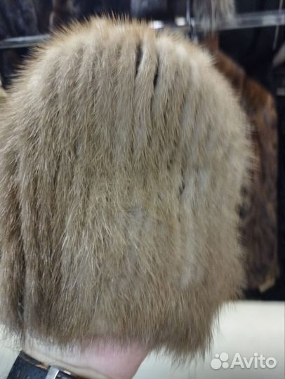 Шапка норковая женская бу