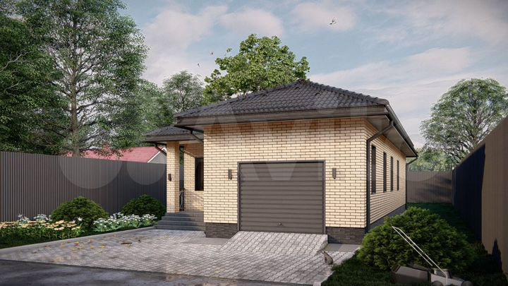 Дом 115 м² на участке 6 сот.