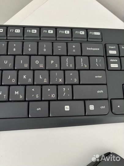 Мышь и клавиатура logitech mk235 беспроводные