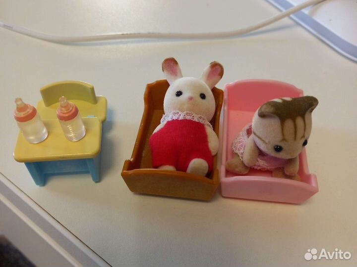 Sylvania family, куклы, переноска