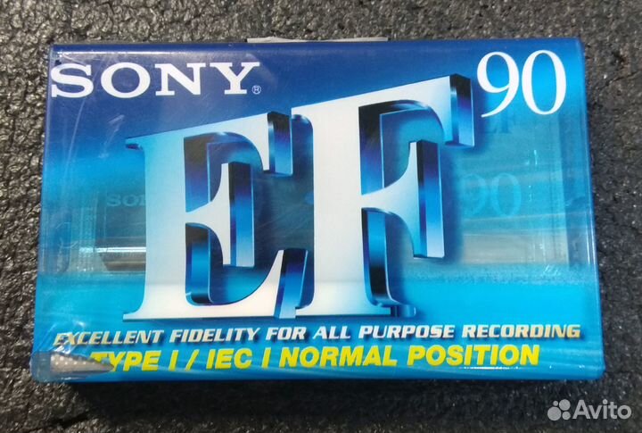 Аудиокассеты sony EF90