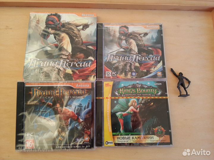Диски Принц Персии и коллекционная фигурка