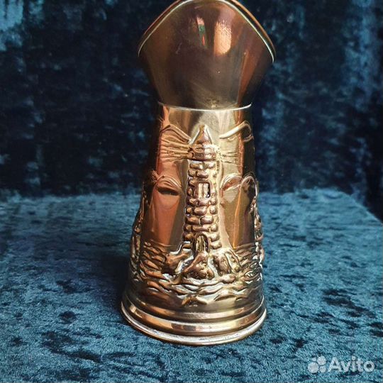 Кувшин, латунь, чеканка, 60е, Англия