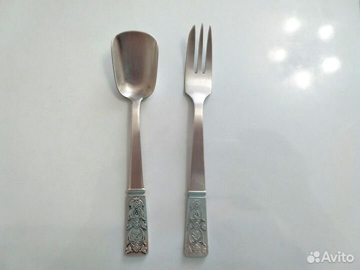 Столовые приборы. Вилка и ложка. Таллин. СССР
