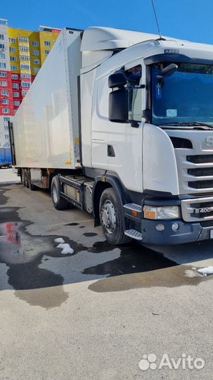 Scania G400 с полуприцепом, 2017