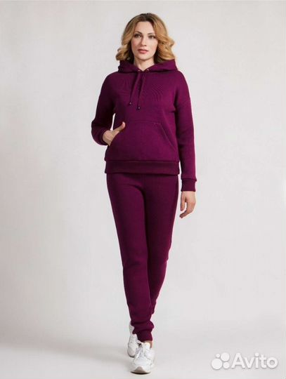 Костюм спортивный теплый трикотажный