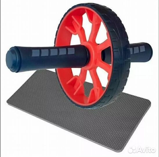 Ролик для пресса красный диаметр 15,5 см