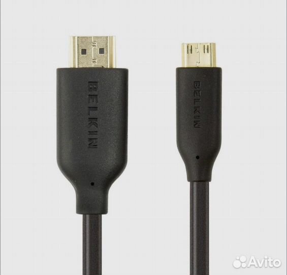 Кабель Hdmi/mini-hdmi тип C, 1 м, черный
