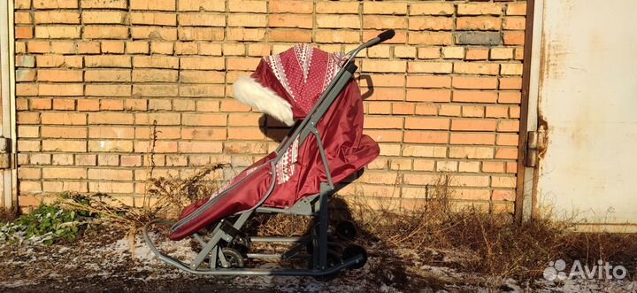 Санки-коляска Pikate Скандинавия