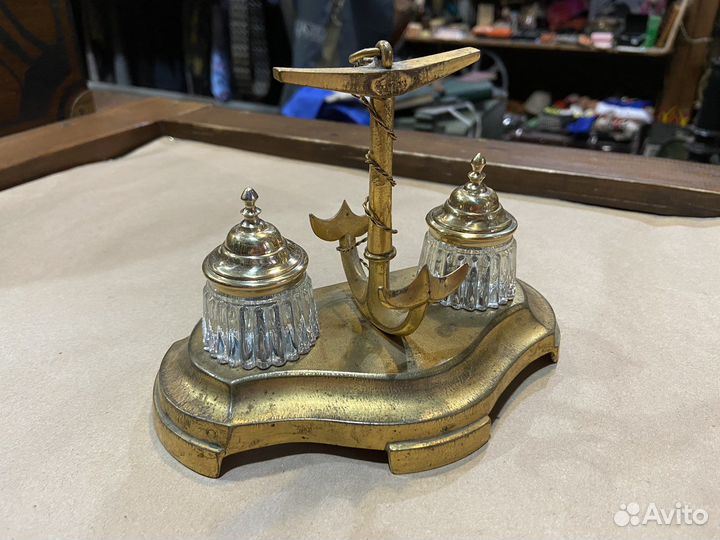 Антикварный письменный прибор, Ф. Белинг спб