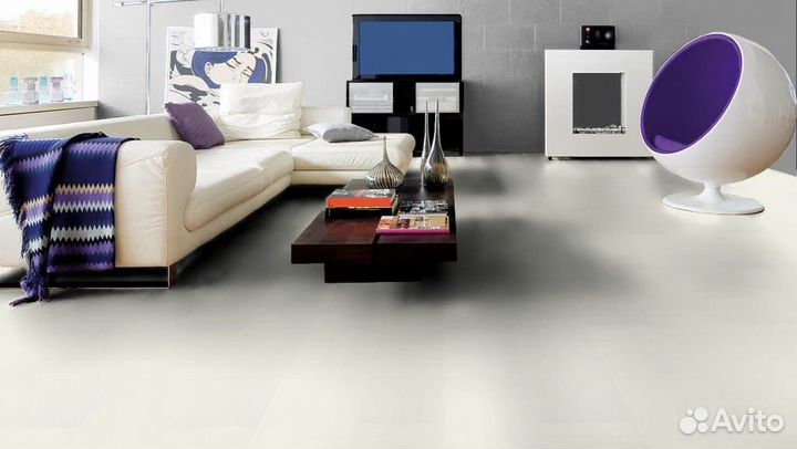 Ламинат Haro Tritty 100 Минимально белый 530 349