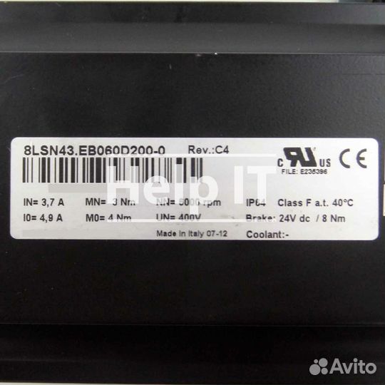 Серводвигатель B&R 8LSN43.EB060D200-0