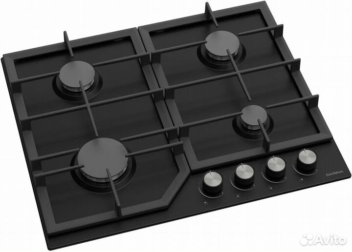 Поверхность газовая darina ER4 BGM 341 12 B черный