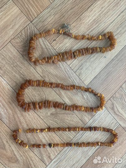 Бусы янтарь СССР