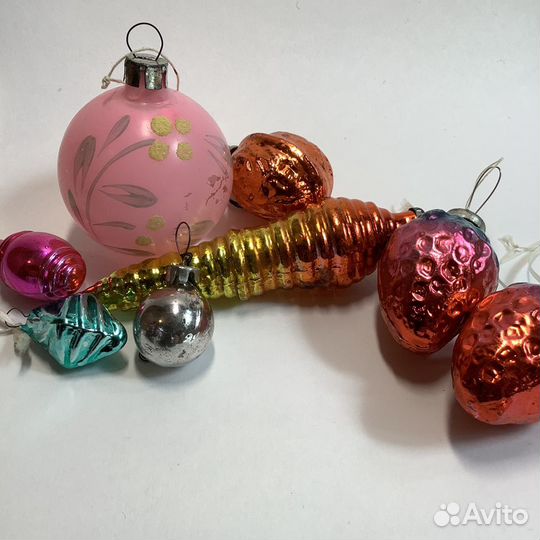 Елочные игрушки СССР 60 - х годов