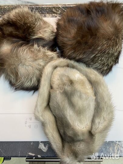 Шапка натуральный мех