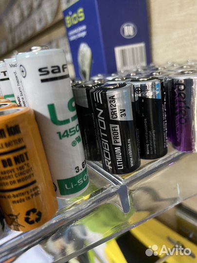 Аккумулятор 123.3v.3.2v.3.7v. CR 2