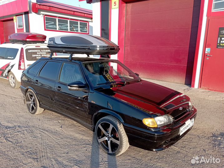 Автобокс Level Касатка 450л на Ваз 2114