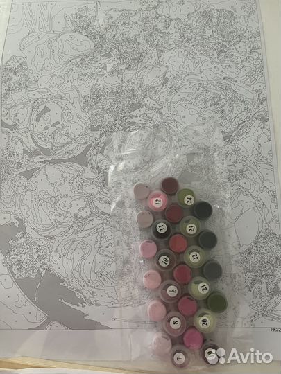 Картины по номерам 40/50 на подрамнике