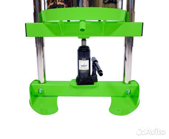 Пресс домкратный SOK 12л(стальной поддон)